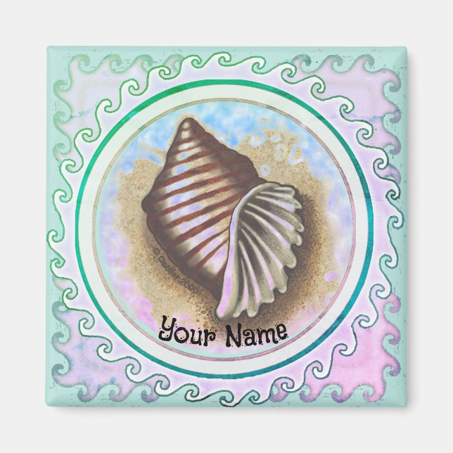 One seashell  magnet (Vorne)