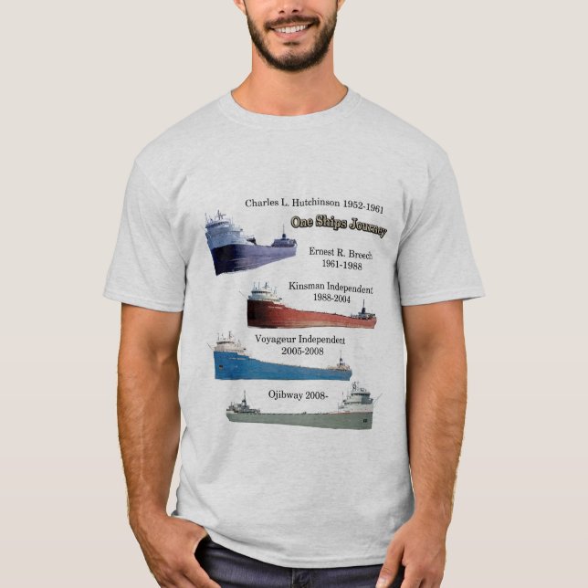 One Ships Journey Light Shirt (Vorderseite)