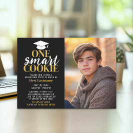 One Smart Cookie - Abschluss Foto - Grad Einladung