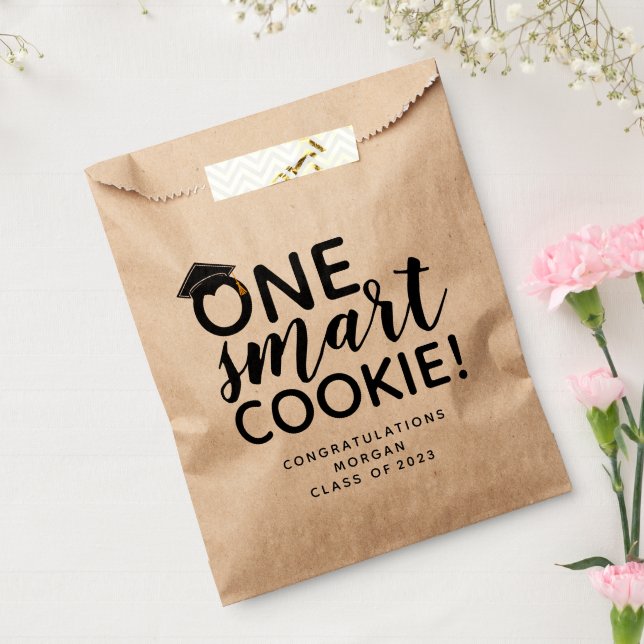 One Smart Cookie Abschluss Kraft Geschenktütchen (Versiegelt)