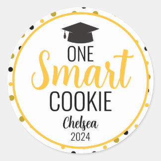 One Smart Cookie Abschluss Stickers