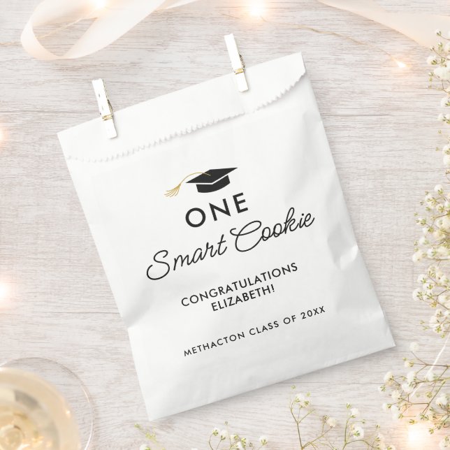 One Smart Cookie High School Abschluss Geschenktütchen (Ausgeschnitten)