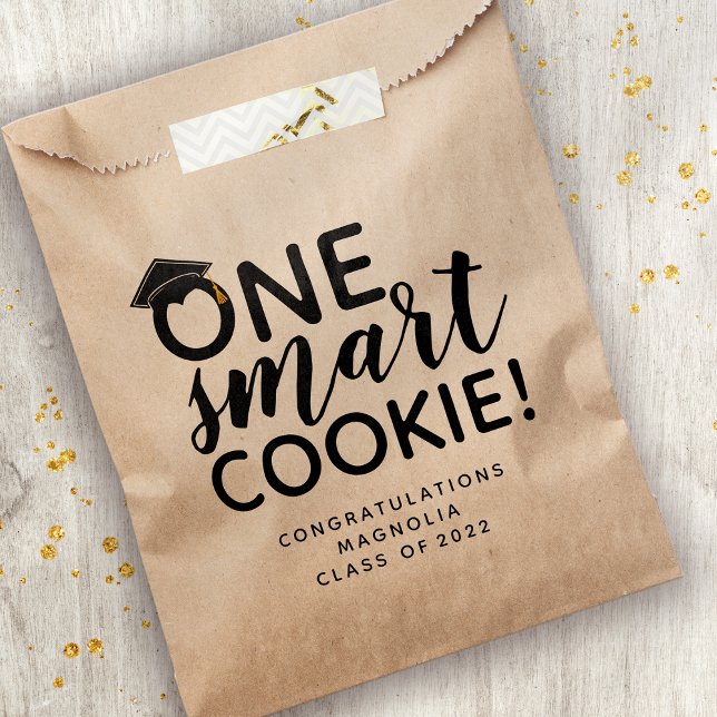 One Smart Cookie Kraft Graduation Geschenktütchen (Von Creator hochgeladen)
