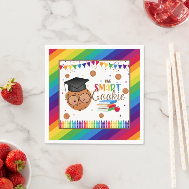 One Smart Cookie Napkins Serviette (Beispiel)