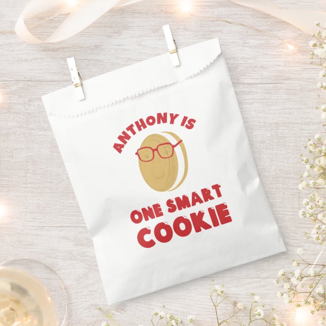 One Smart Cookie Personalisiert Graduation Party Geschenktütchen (Ausgeschnitten)