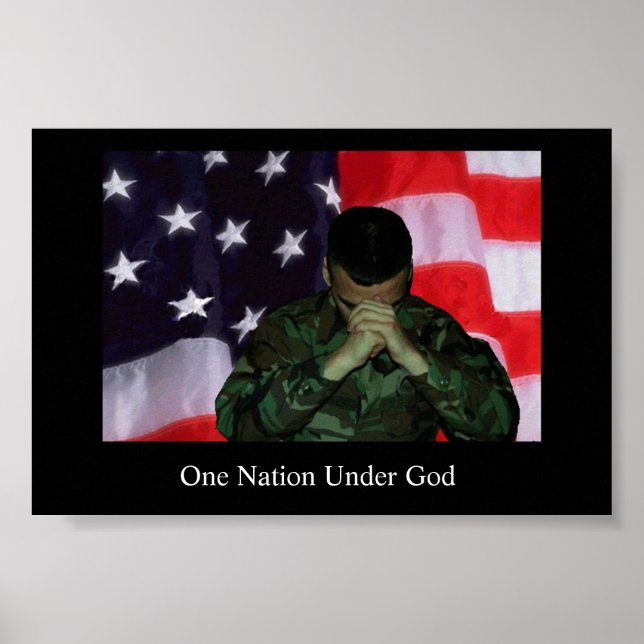 One Soldier, One Nation Poster (Vorne)