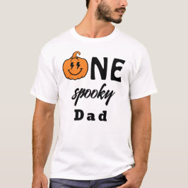 One Spooky Dad Halloween Matching Family T-Shirt