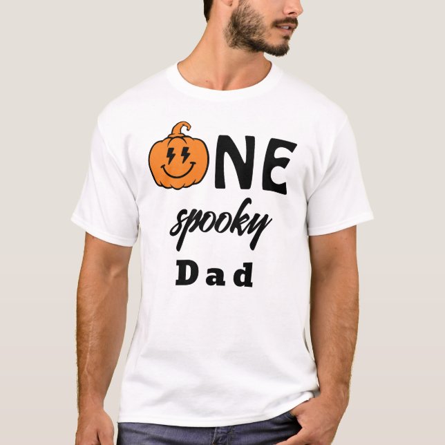 One Spooky Dad Halloween Matching Family T-Shirt (Vorderseite)