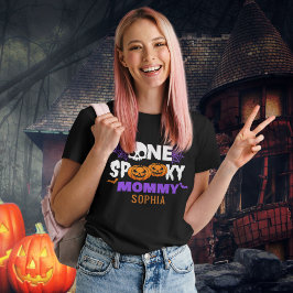 One Spooky Mommy, Fun Halloween Family T-Shirt
