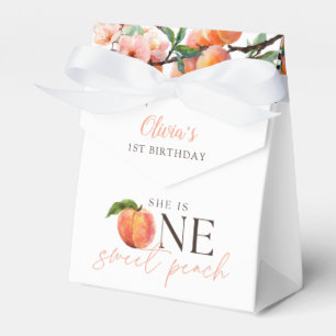 One Sweet Peach 1. Geburtstag  Geschenkschachtel