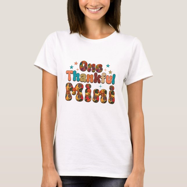 One Thankful Mini - Erntedank T-Shirt (Vorderseite)