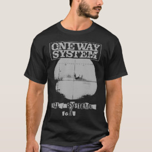 One Way System - All Systems Go - Punk - Oi Premiu T-Shirt