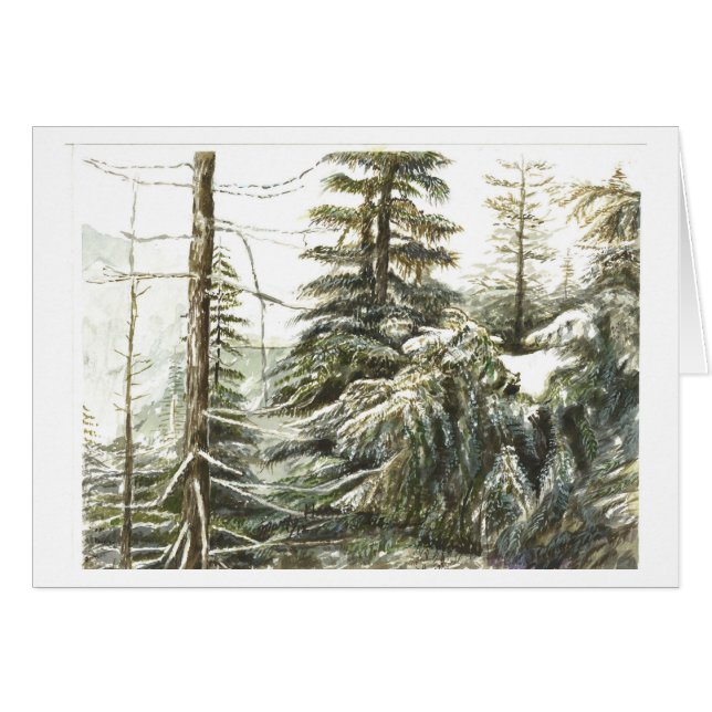 One Wintery Forest (Vorderseite (Horizontal))