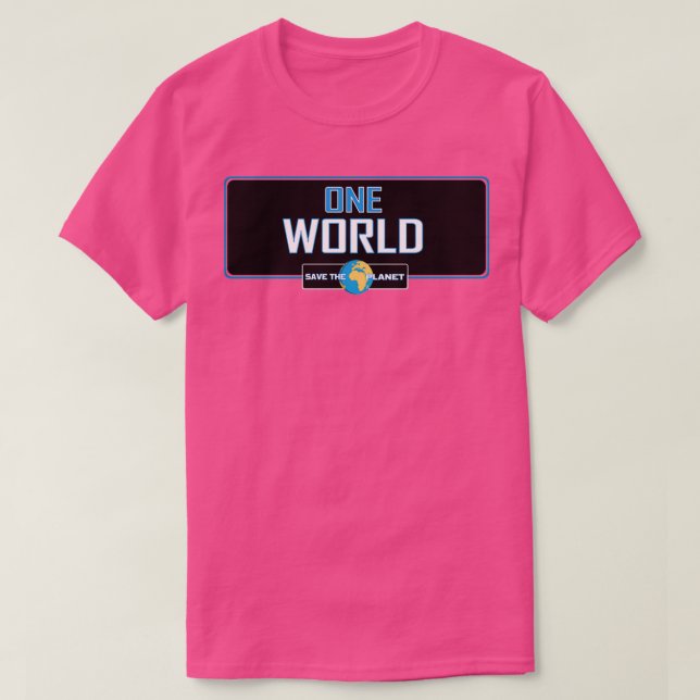One World T-Shirt (Design vorne)