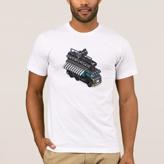 Oneburger-Bus von E-Boy T-Shirt (Vorderseite)