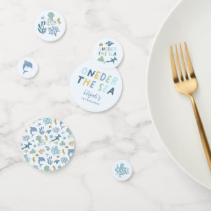 ONEder the Sea Boy 1. Geburtstag Konfetti