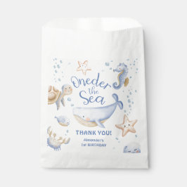 ONEder The Sea! Junge Niedlich Ocean 1. Geburtstag Geschenktütchen