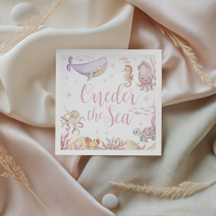 Oneder the Sea Mädchen-Party-Servietten Serviette
