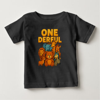 ONEderful - 1. Geburtstag T - Shirt für Kleinkinde