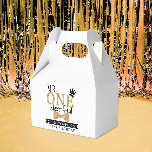 ONEderful 1st Birthday Party Geschenkschachtel (Von Creator hochgeladen)