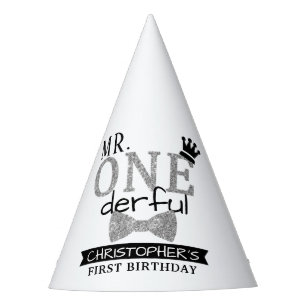 ONEderful 1st Birthday Party Partyhütchen