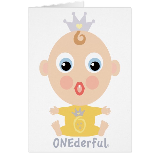 ONEderful BABY Gesicht - Gelb (Vorne)