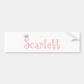 ONEderful Scarlett Autoaufkleber