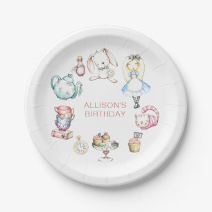 Onederland First Birthday Party Pappteller