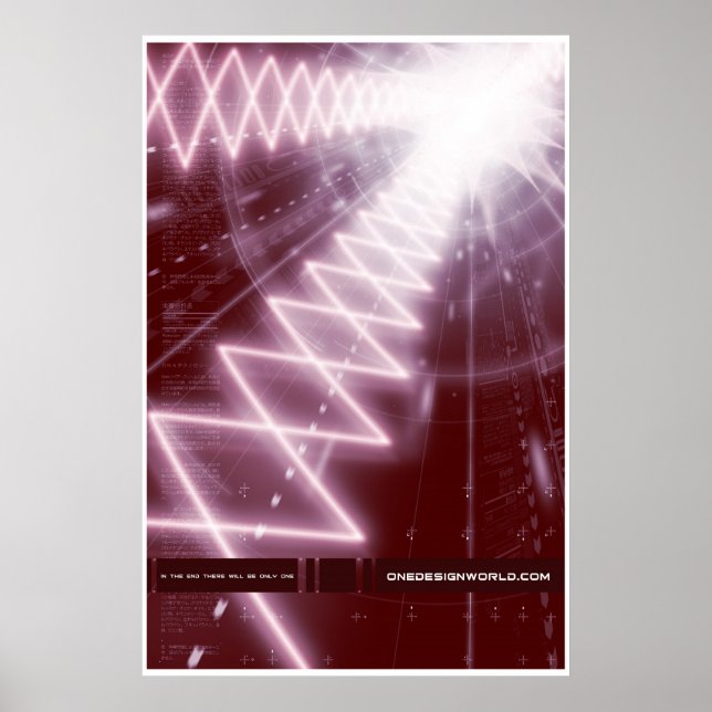 ONEDesign-Plakat Poster (Vorne)