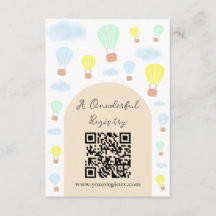 Oneful World Hot Air Ballon 1. Geburtstag