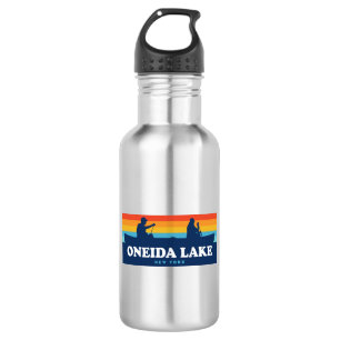 Oneida Lake New York Canoe Edelstahlflasche