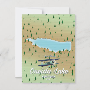 Oneida Lake New York Karte