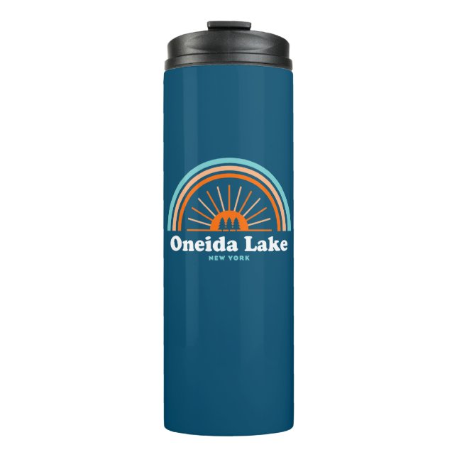 Oneida Lake New York Thermosbecher (Vorderseite)
