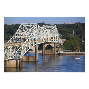 O'Neil Bridge am Tennessee River, Florence, Fotodruck