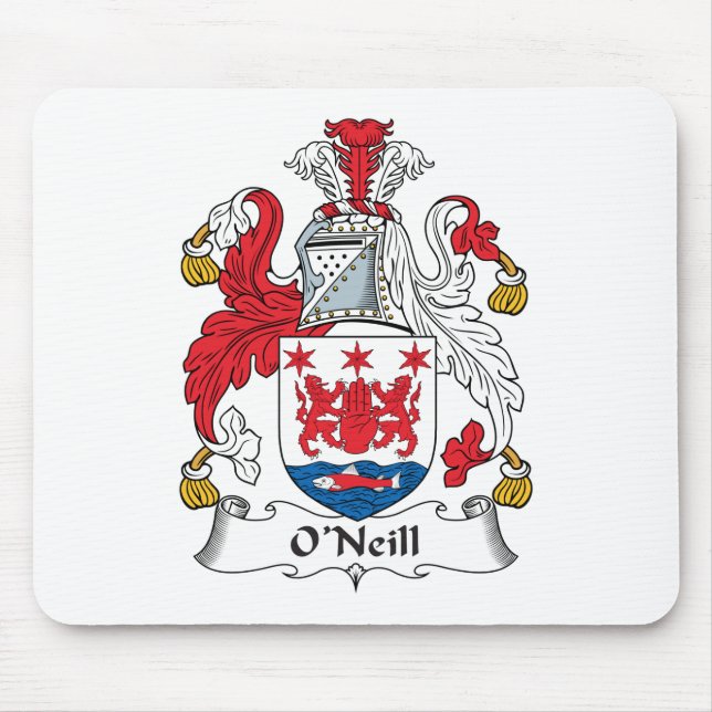 O'Neill-Familienwappen Mousepad (Vorne)