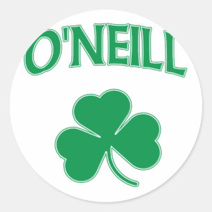 O'Neill-Iren Runder Aufkleber