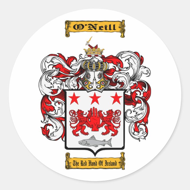 O'neill Runder Aufkleber (Vorderseite)