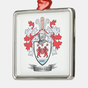 O'Neill-Wappen Silbernes Ornament