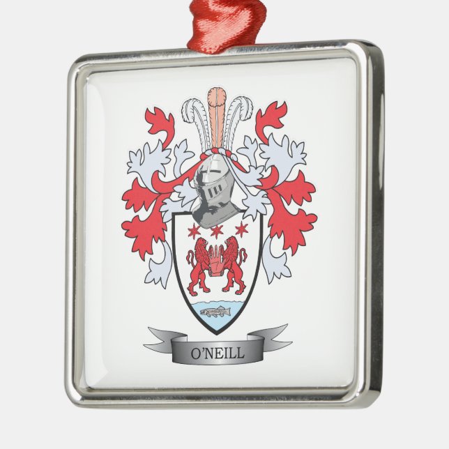 O'Neill-Wappen Silbernes Ornament (Links)
