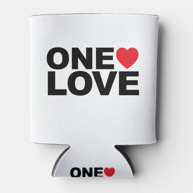OneLove-Logo Dosenkühler (Vorderseite)