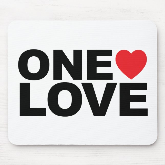 OneLove Logo Mouse Pad Mousepad (Vorne)