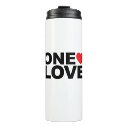 OneLove Logo Thermal Tumbler Thermosbecher