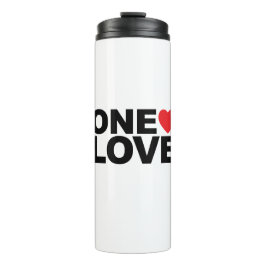 OneLove Logo Thermal Tumbler Thermosbecher