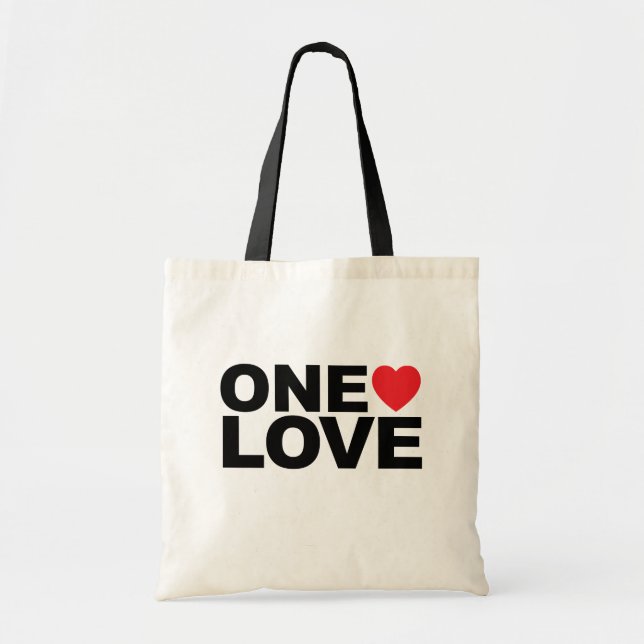 OneLove Logo Tote Bag Tragetasche (Vorne)