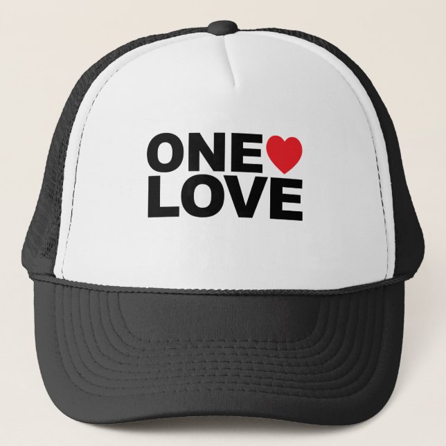 OneLove-Logo Truckerkappe (Vorderseite)