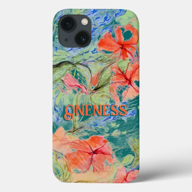 Oneness Balsam und Lobelia-Blume Case-Mate iPhone Hülle (Rückseite)