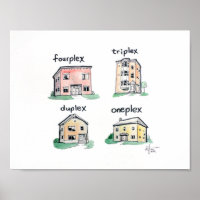 Oneplex Duplex Triplex Fourplex