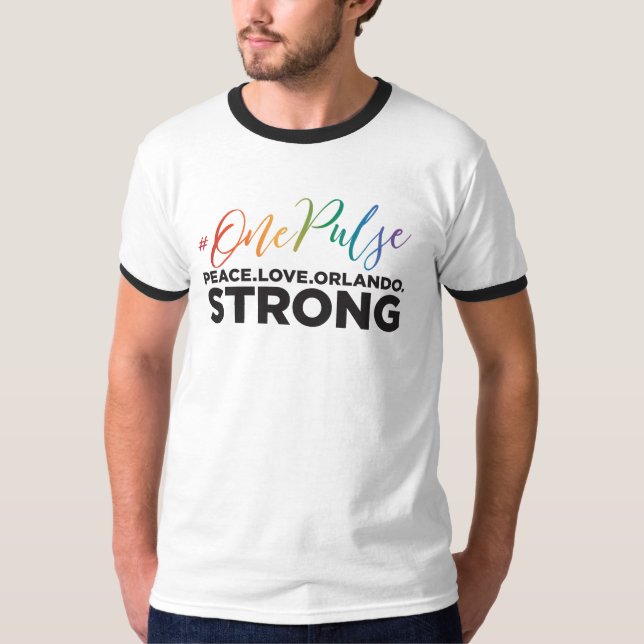 #OnePulse - Erinnern an Orlando T-Shirt (Vorderseite)