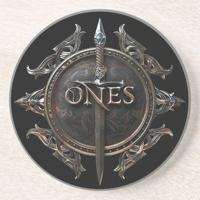 ONEs-Abzeichen Getränkeuntersetzer (Vorne)