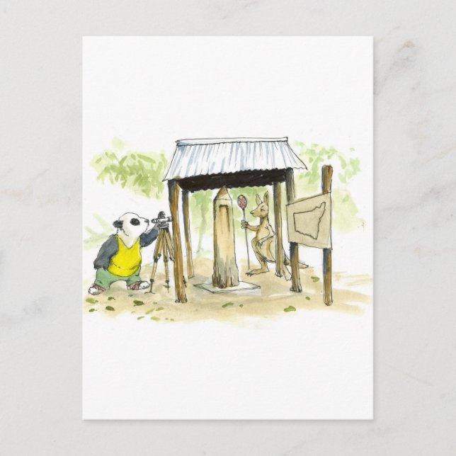 Onetonpostart Postkarte (Vorderseite)